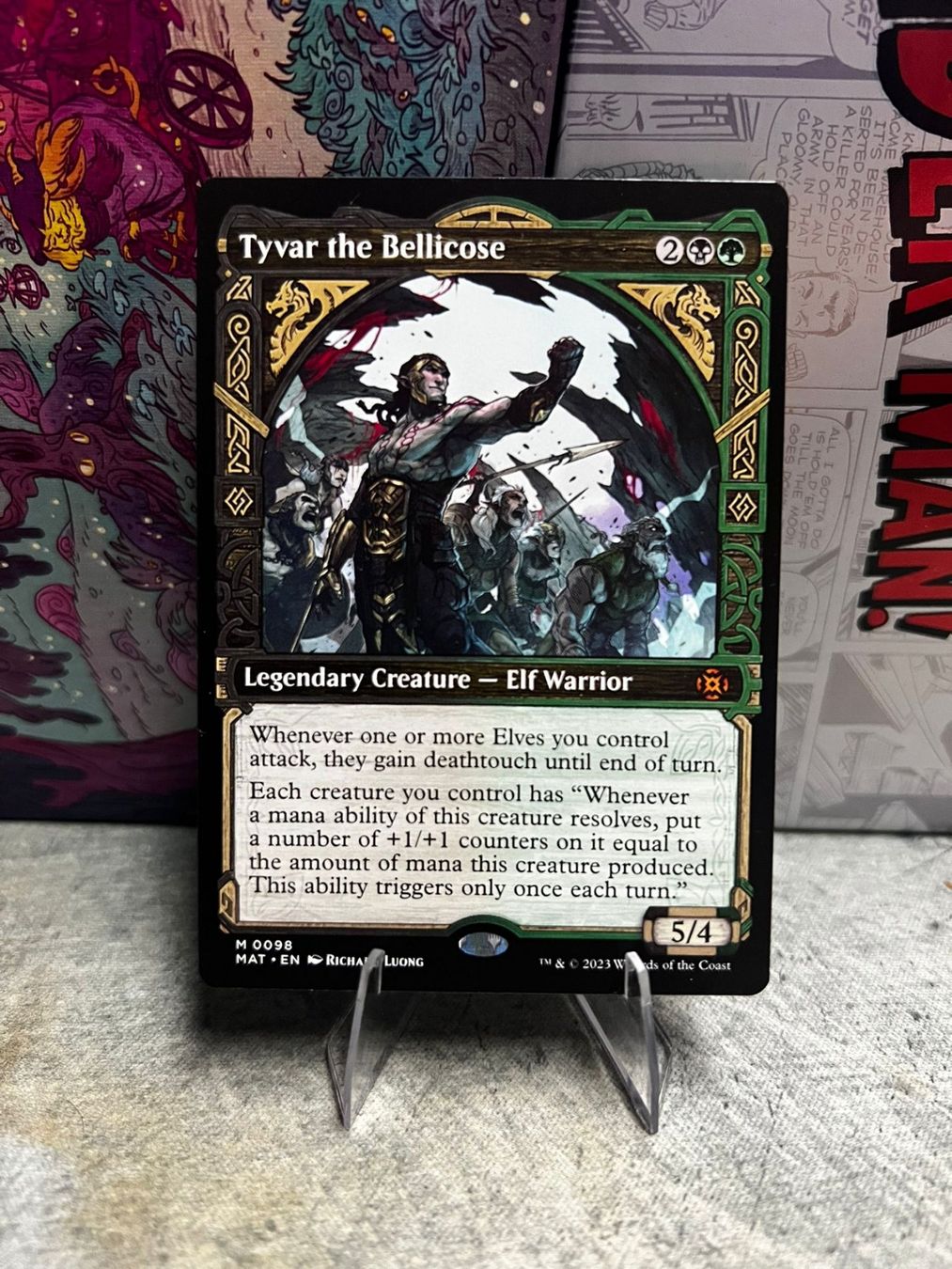 Magic The Gathering Sammelbilder & Trading cards: Tyvar the Bellicose – Gebraucht aus Wilen b. Wollerau von GarruksShop