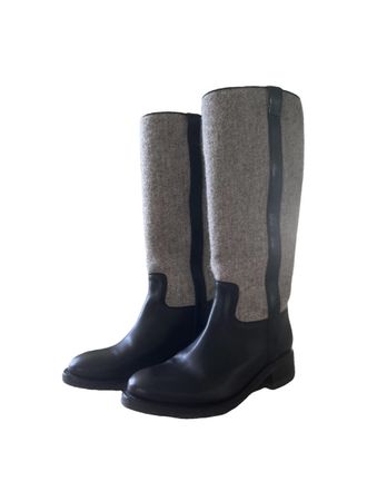 Lederstiefel