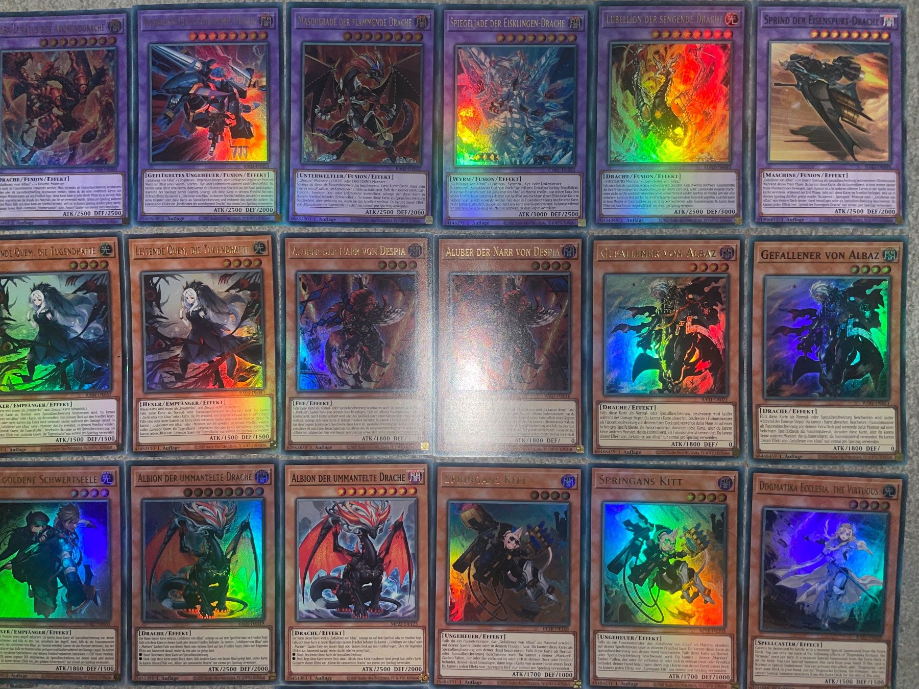 Yugioh Cartes à collectionner: YuGiOh Albaz / Despia / Dogmatika Deck – Neuf (Voir description) à Altstätten SG par ChangeMaker 2