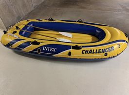Schlauchboot 3 Personen mit Paddel kaum gebraucht