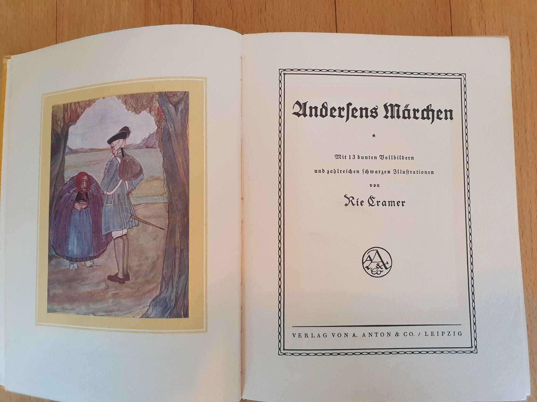 Libri: Andersens Märchen - mit Bildern von Rie Cramer - Antik – Usato da Bern venduto da Llu 4