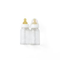 Hevea Glas-Babyflasche/Biberon 120ml 2er Pack