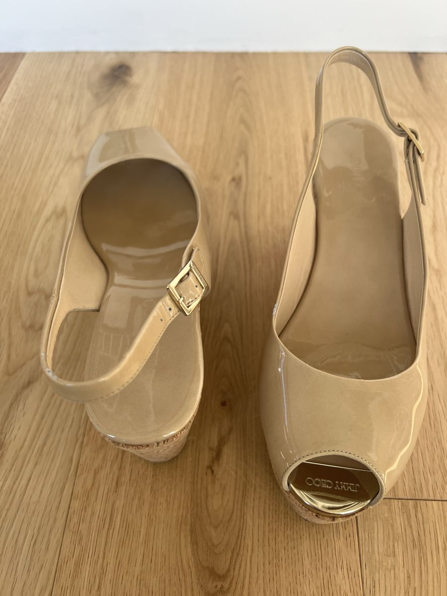 Damenschuhe: Sandales Jimmy Choo beiges, pointure 38.5 – Neu (gemäss Beschreibung) aus Lutry von roxypoxy 3