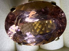 Morganite Natural GoldRing 18k