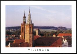 AK Villingen Münstertürme