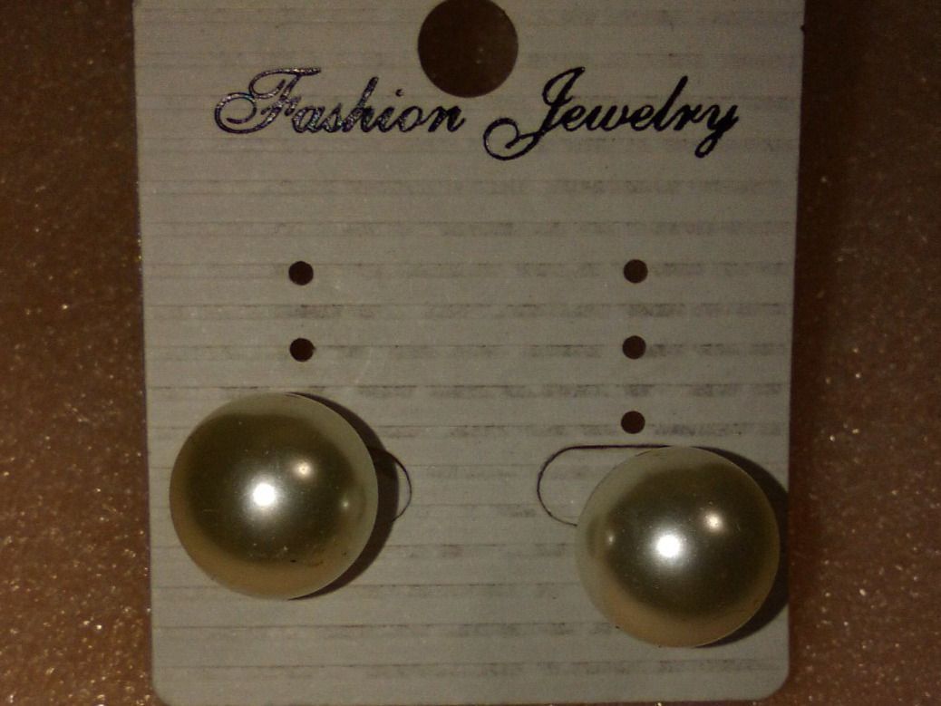 Orecchini pendenti & Orecchini a lobo: ohrringe modeschmuck,,mit künstlich perlen,,weiss – Nuovo (secondo la descrizione) da Basel venduto da bijoutrie_4 5