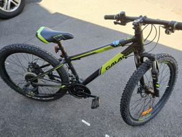 Mountainbike Galano schwarz/gelb Kinder Velo Rad Fahrrad