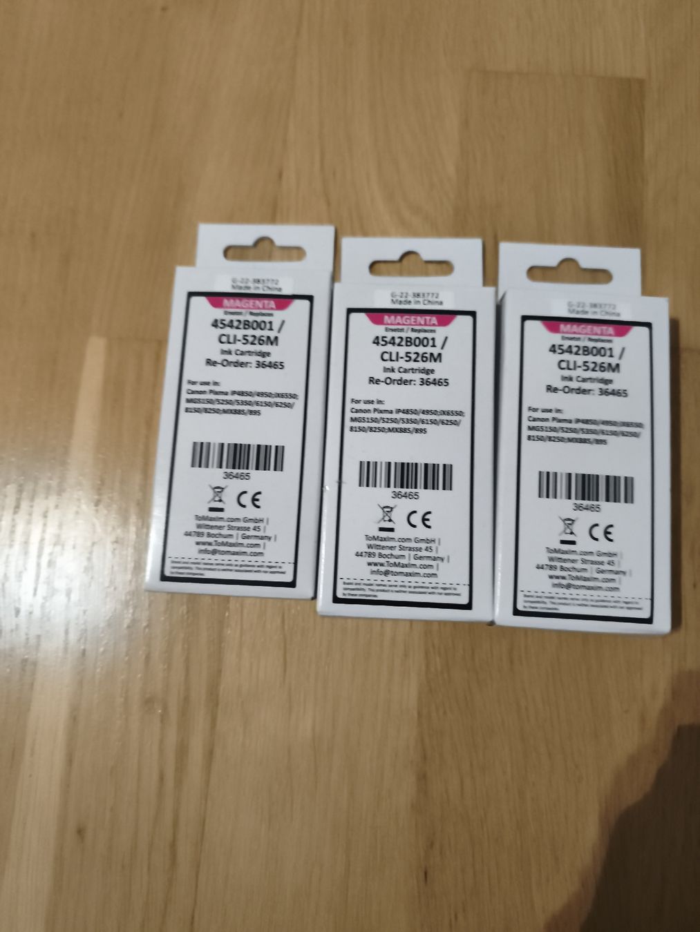 Pixma Cartucce per stampanti & toner: Druckerpatronen Set Canon Pixma 15 Stück – Usato da Bolligen venduto da TvG.1535 2