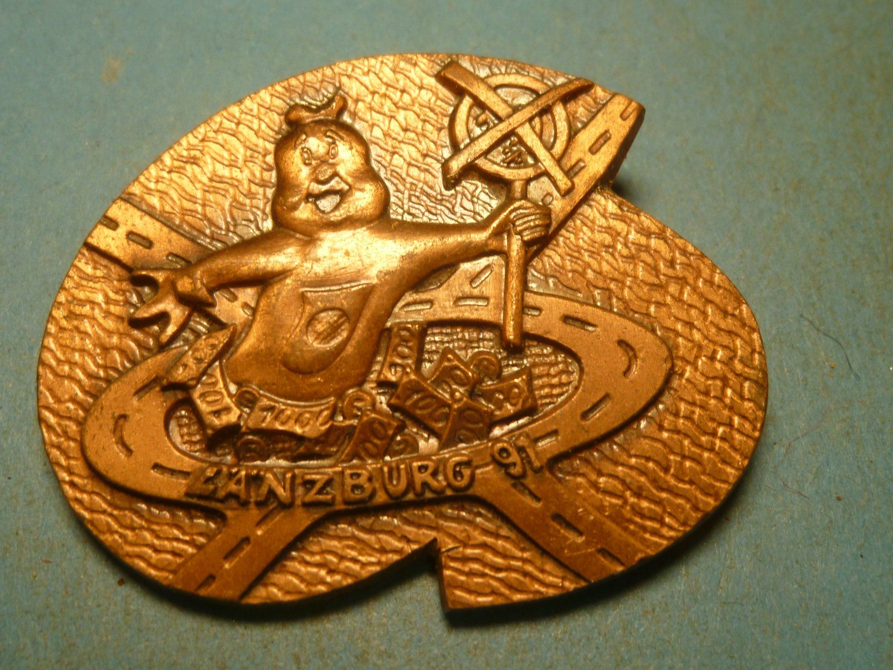 Plaketten & Abzeichen: LÄNZBURG 1991 BRONZE – Gebraucht aus Ried (Muotathal) von Mandarin02
