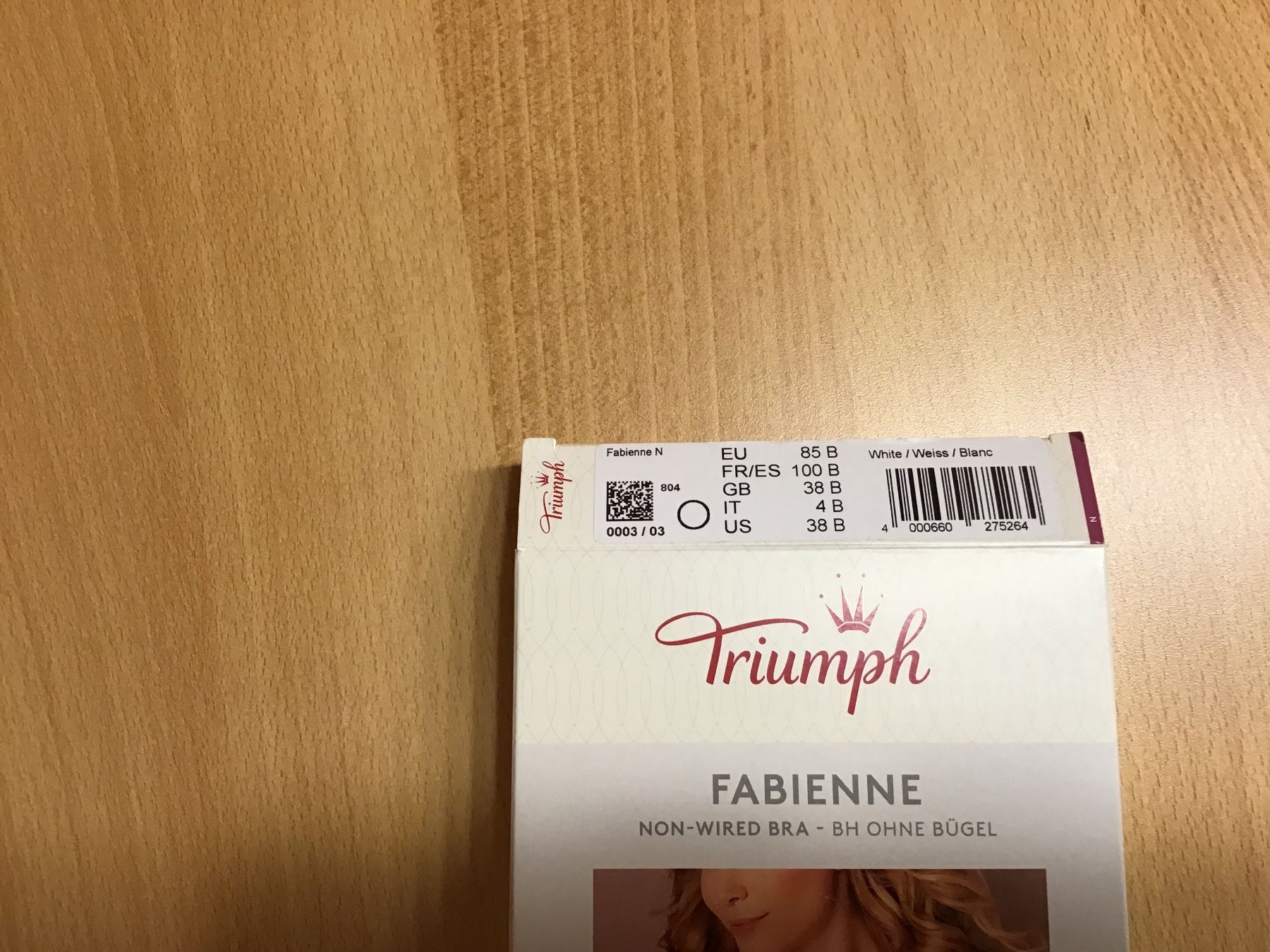 Triumph Sonstige Unterwäsche: Neu Triumph Fabienne BH B 85 – Neu und originalverpackt aus Trimbach von gregy69s 3