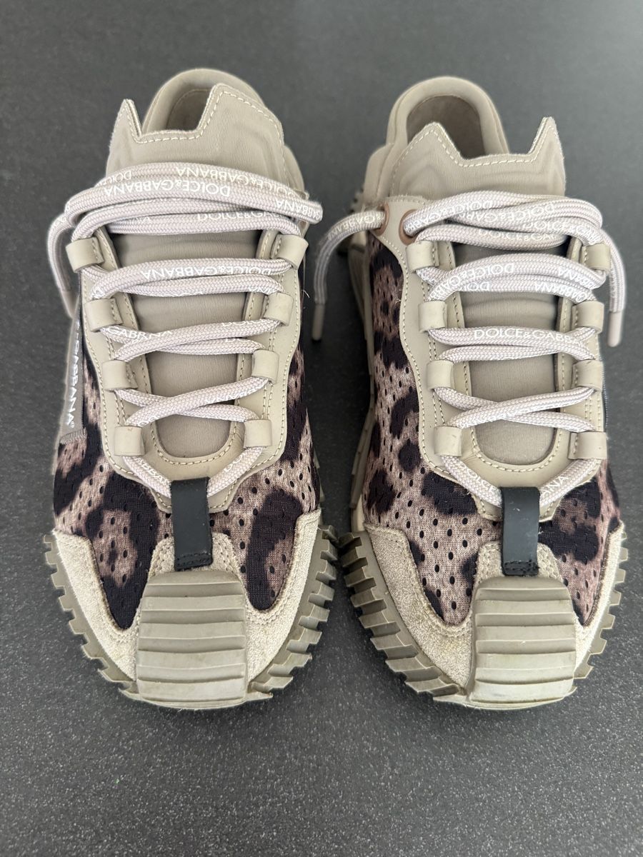 Scarpe da uomo: Dolce & Gabbana Leopard panel chunky / low-top sneakers / 37 – Usato da Winterthur venduto da don_fabio 1