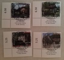 2002, Pro Patria Satz Ersttag Vollstempel mit Tabs