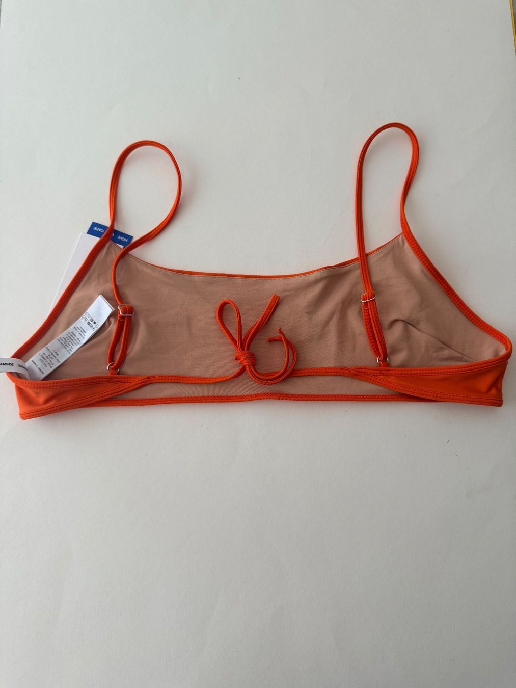Costumi da bagno & Bikini: SAMSOE, Bikini-Top, Grösse L, Farbe Orange – Nuovo e nell'imballaggio originale da Rudolfstetten venduto da gst_g7xl 4
