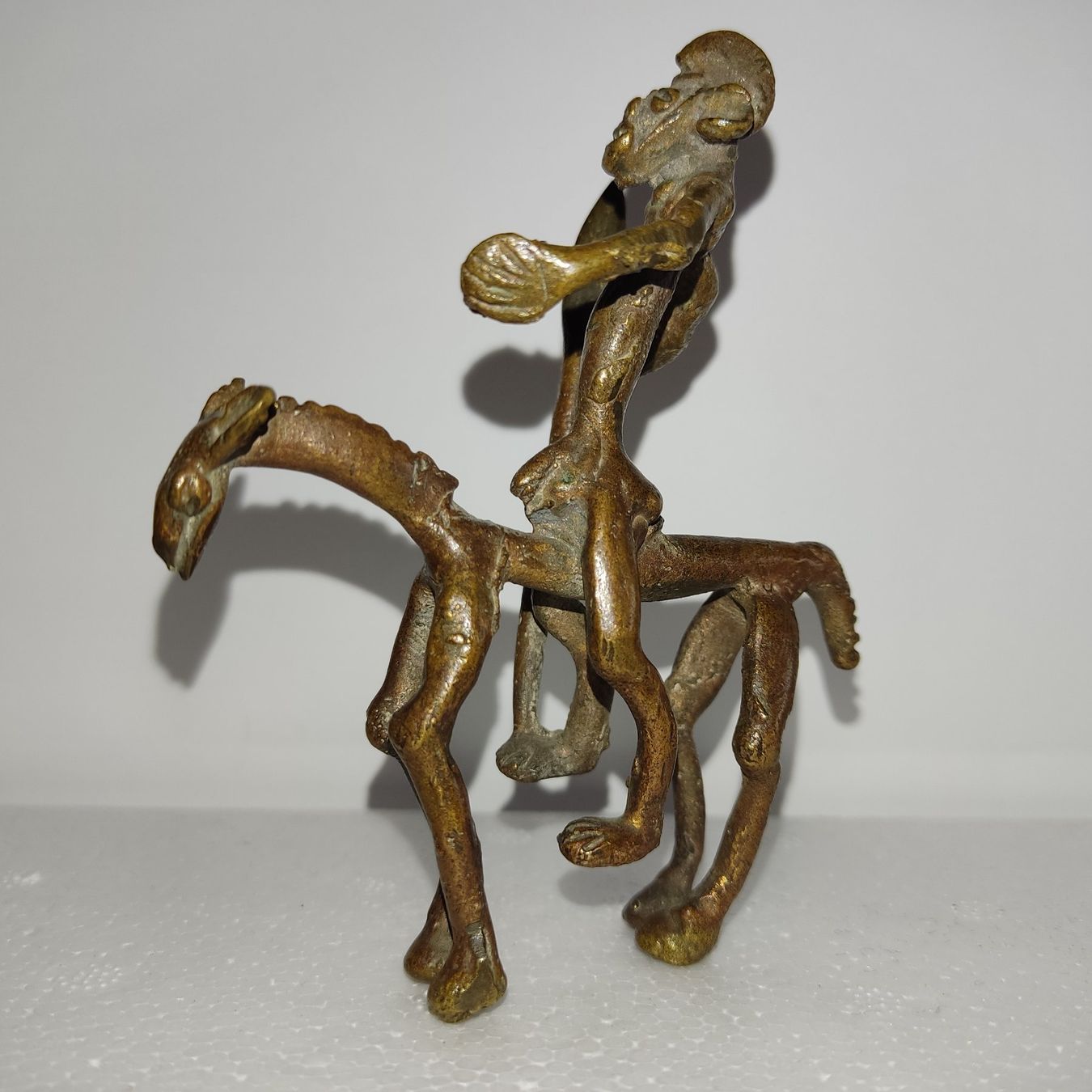 Statuette: Dogon Reiter Figur, 10 cm Hoch – Usato da Rieden SG venduto da res1291 3