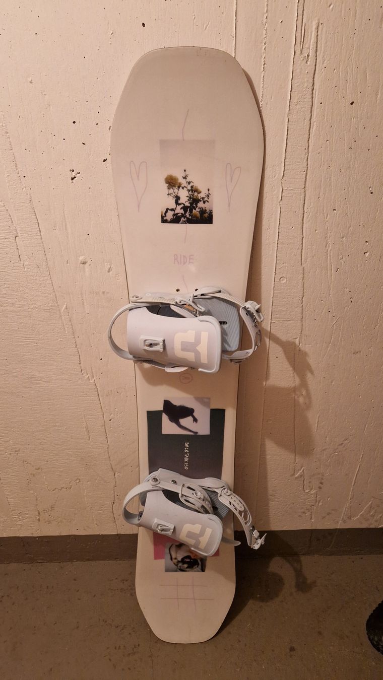 Ride Board: Ride Backtalk women Snowboard Inkl. Unionbindung – Usato da Walenstadt venduto da jan_dcn2