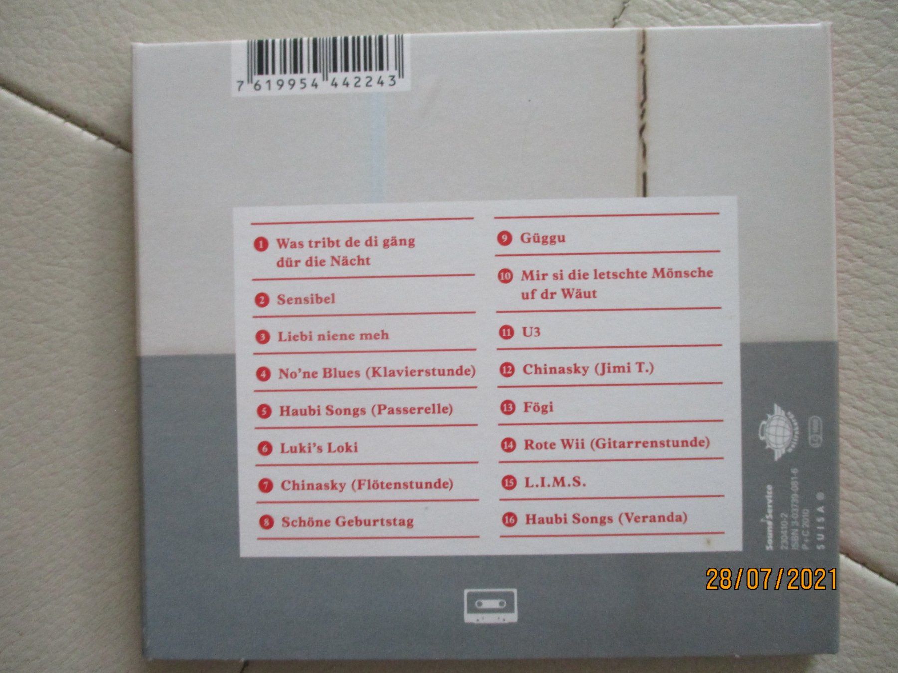 CDs: Züri West  - Homerekords – Gebraucht aus Liestal von Disc-Point 1