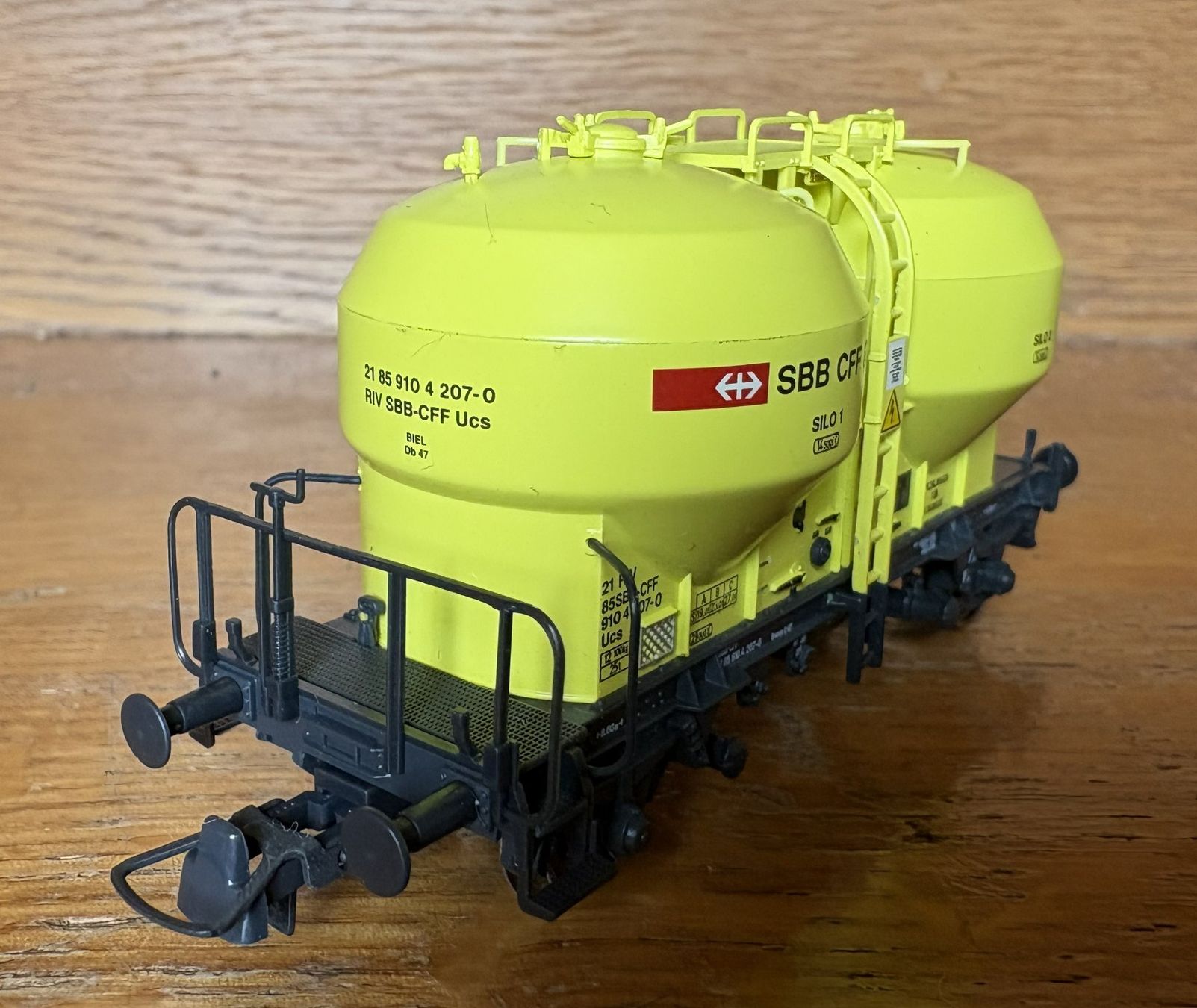 Roco Modelleisenbahnen: Roco H0 SBB Silowagen-Set 66048 – Gebraucht aus Volketswil von zwitsch33 1