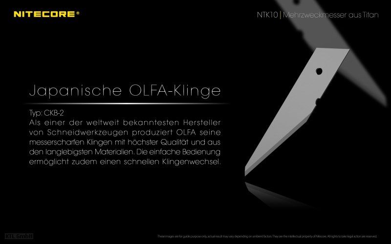 Zubehör: NiteCore Titan Mehrzweck-Messer NTK10 – Neu und originalverpackt aus Grüningen von Prolumin 3