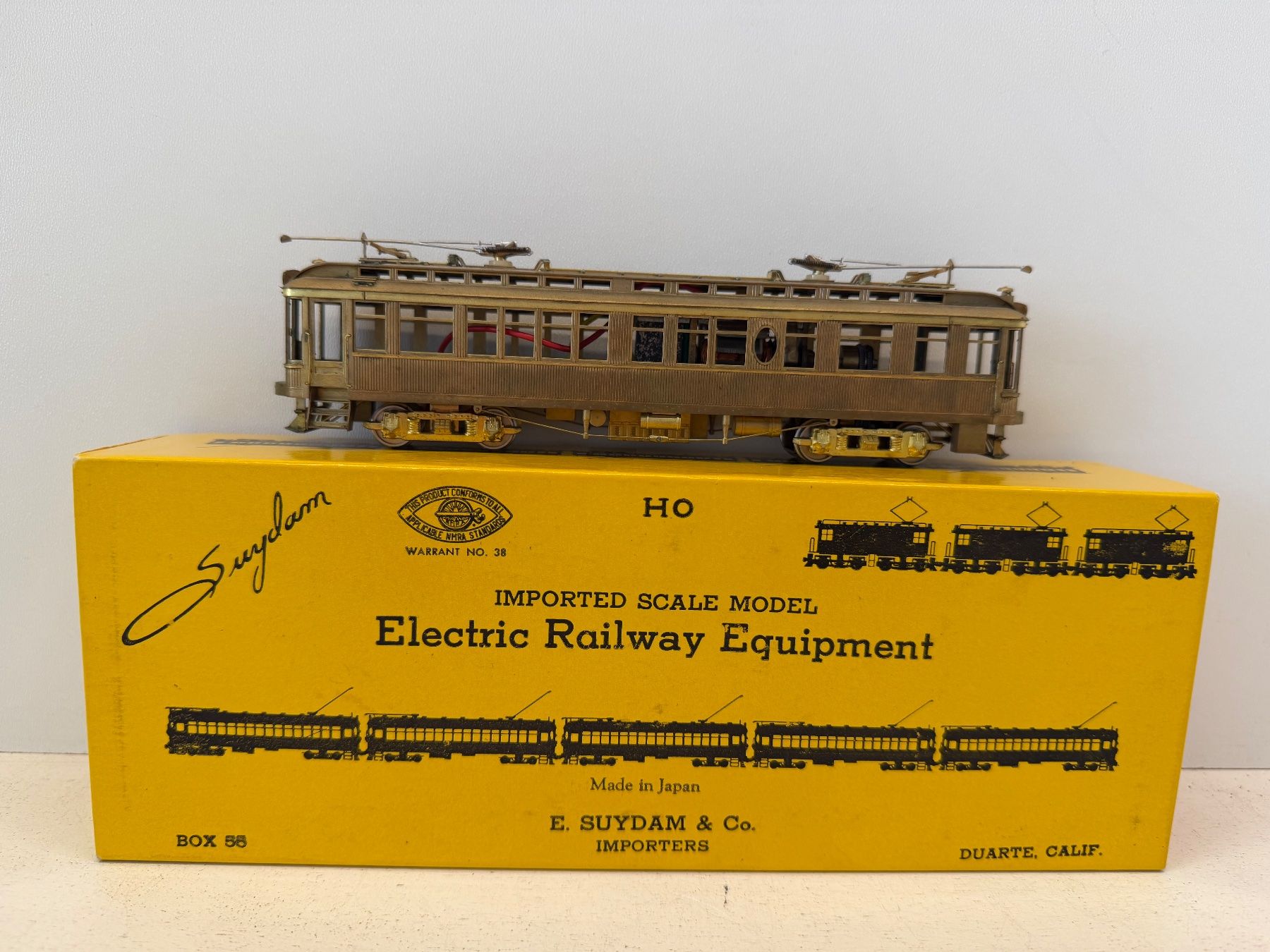 Modelleisenbahnen: E-Suydam 450 Mount Lowe Car – Gebraucht aus Büsserach von ModellbahnDepot