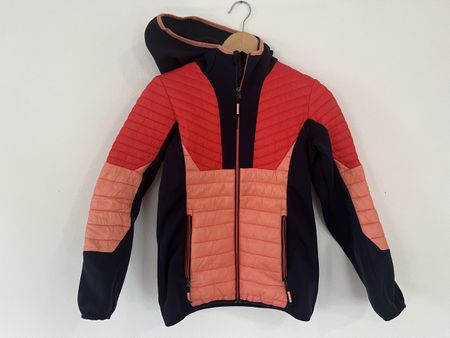 Softshell-Jacke mit Kapuze, Grösse 164