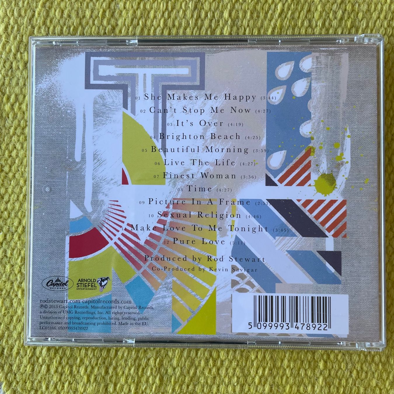 CD: ROD STEWART-TIME – Usato da Rorschacherberg venduto da CD-Roli 1