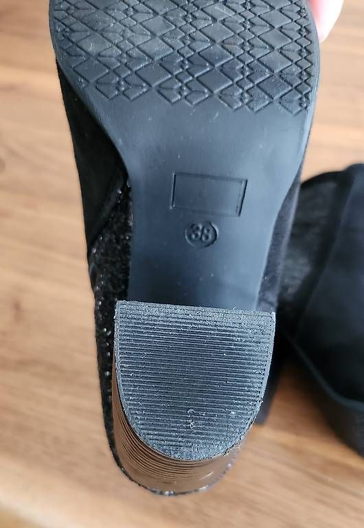 Damenschuhe: Schöne schwarze Boots Gr. 38 – Gebraucht aus Obernau von bet_pr55 3