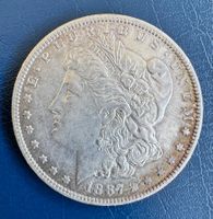 U.S.A. Morgan Silber Dollar 1887 0