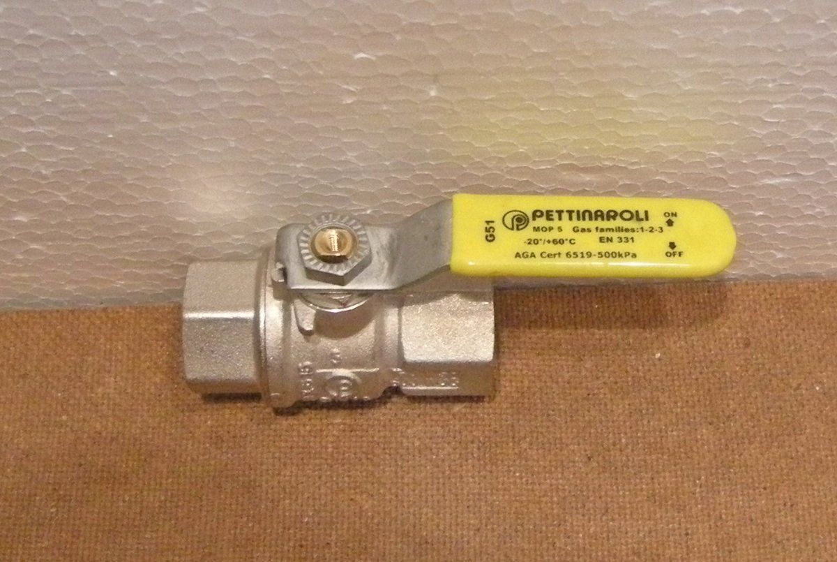 Rubinetteria: Kugelventil G 1/2" mit Hebel - DN 15 – Nuovo (secondo la descrizione) da Frenkendorf venduto da Dante-Schuggi 2