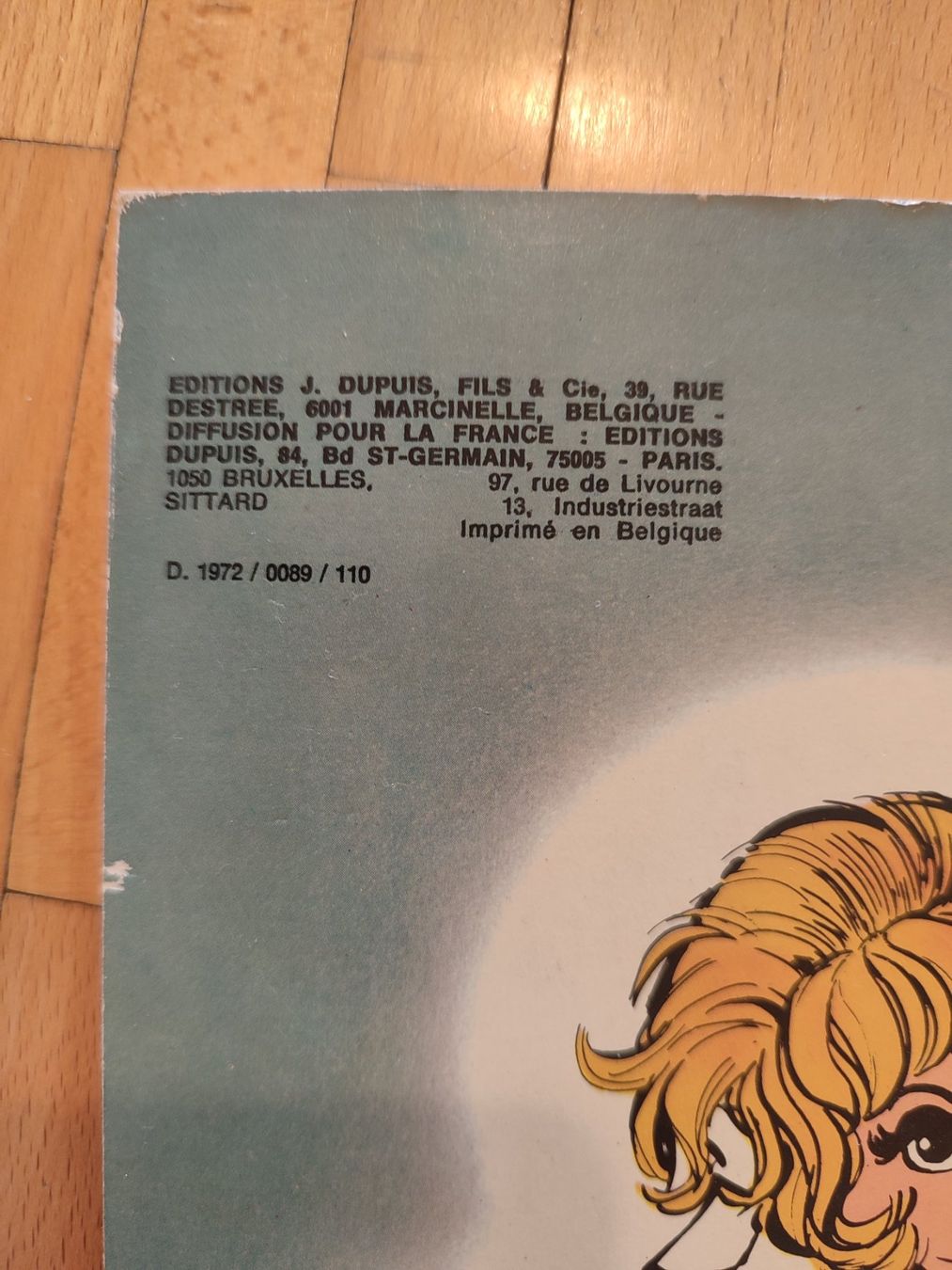 Fumetti: Natacha et le maharadja N°2 -  EO 1972 – Usato da Bougy-Villars venduto da Vogue 3