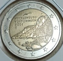 DEUTSCHLAND - 2 EURO 2024 (F) - MECKLENBURG VORPOMMERN, VORZ
