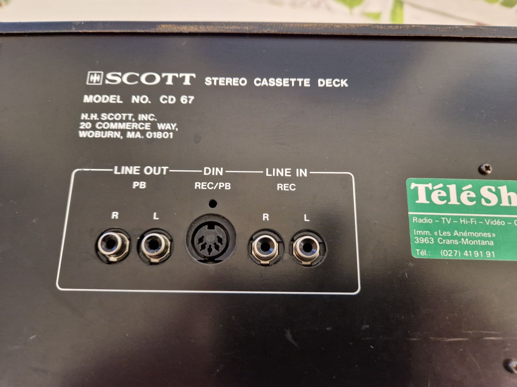 CD: Scott Tape Deck CD67 – Usato da Wädenswil venduto da tome70 5