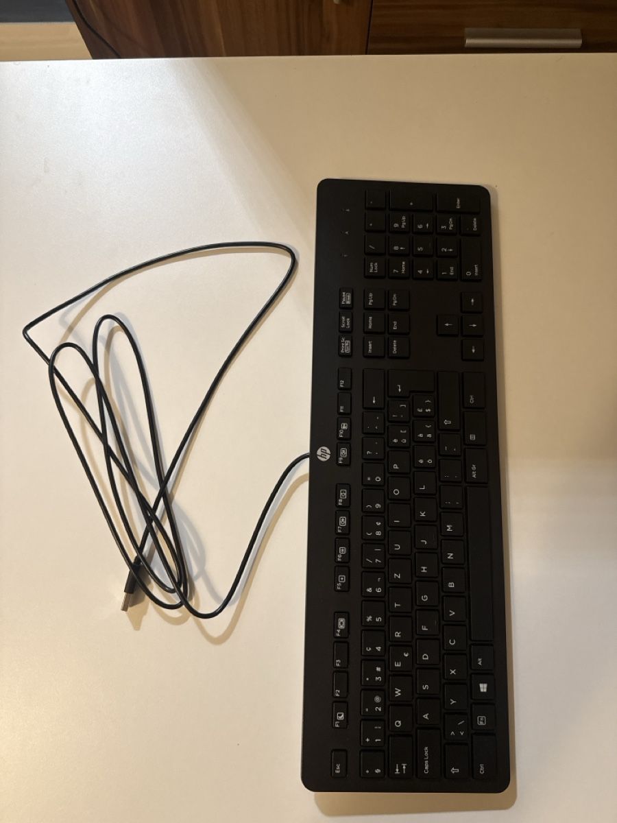 Tastiere: HP Tastatur mit Ziffernblock – Nuovo (secondo la descrizione) da Uster venduto da ver_25gj