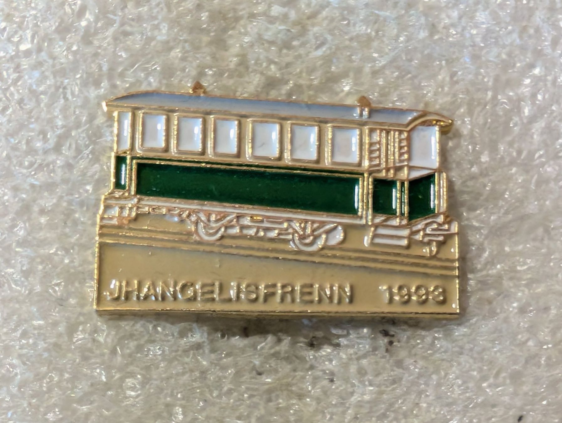 Plaketten & Abzeichen: Ansteckpin 182: Eisenbahn – Gebraucht aus Oppligen von Pin-Fall-Shop