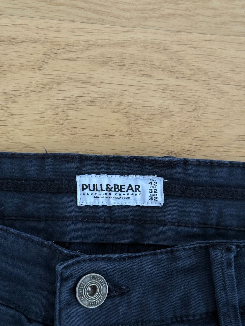 Pull&Bear Pantaloni: Pull&Bear Cargo Hose, Dunkelblau, Grösse 42 – Usato da Emmenbrücke venduto da Florentina27 1