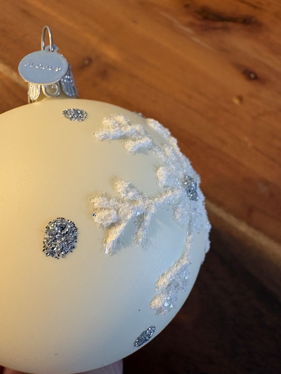 Globus Tutte le decorazioni: Globus Christbaumkugel, Schneeflocke – Nuovo (secondo la descrizione) da Meilen venduto da Harley. 4