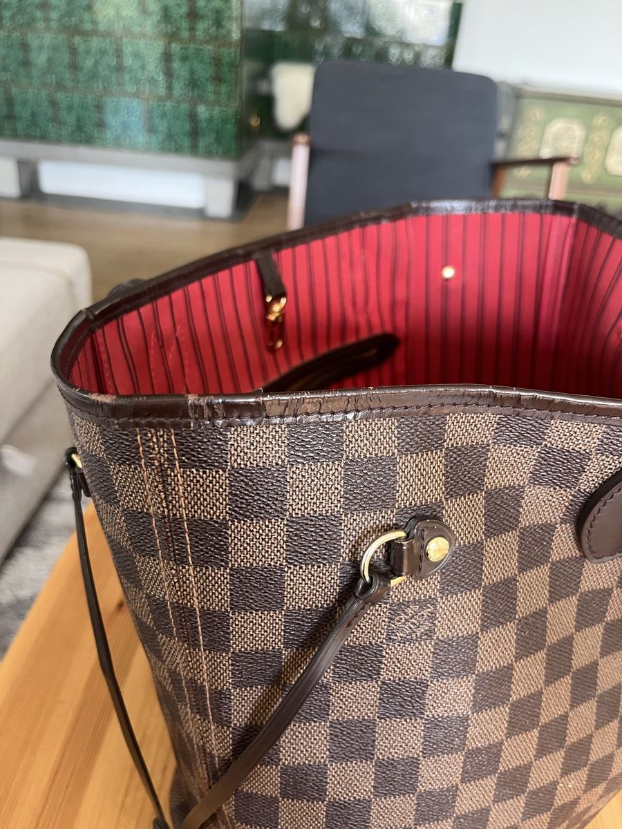 Louis Vuitton Borse da donna: Louis Vuitton Neverfull MM, Damier Ebene – Usato da Hirzel venduto da maeckinski 5