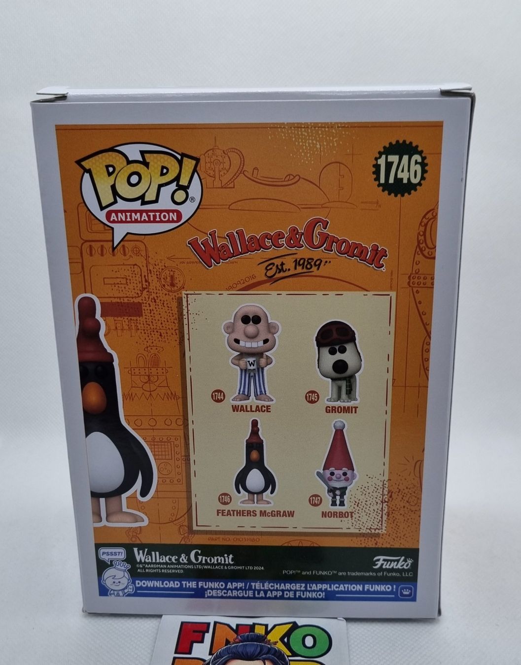 Funko Statuette: Funko POP! Wallace & Gromit - Feathers McGraw – Nuovo (secondo la descrizione) da Vernayaz venduto da fnkochase 3