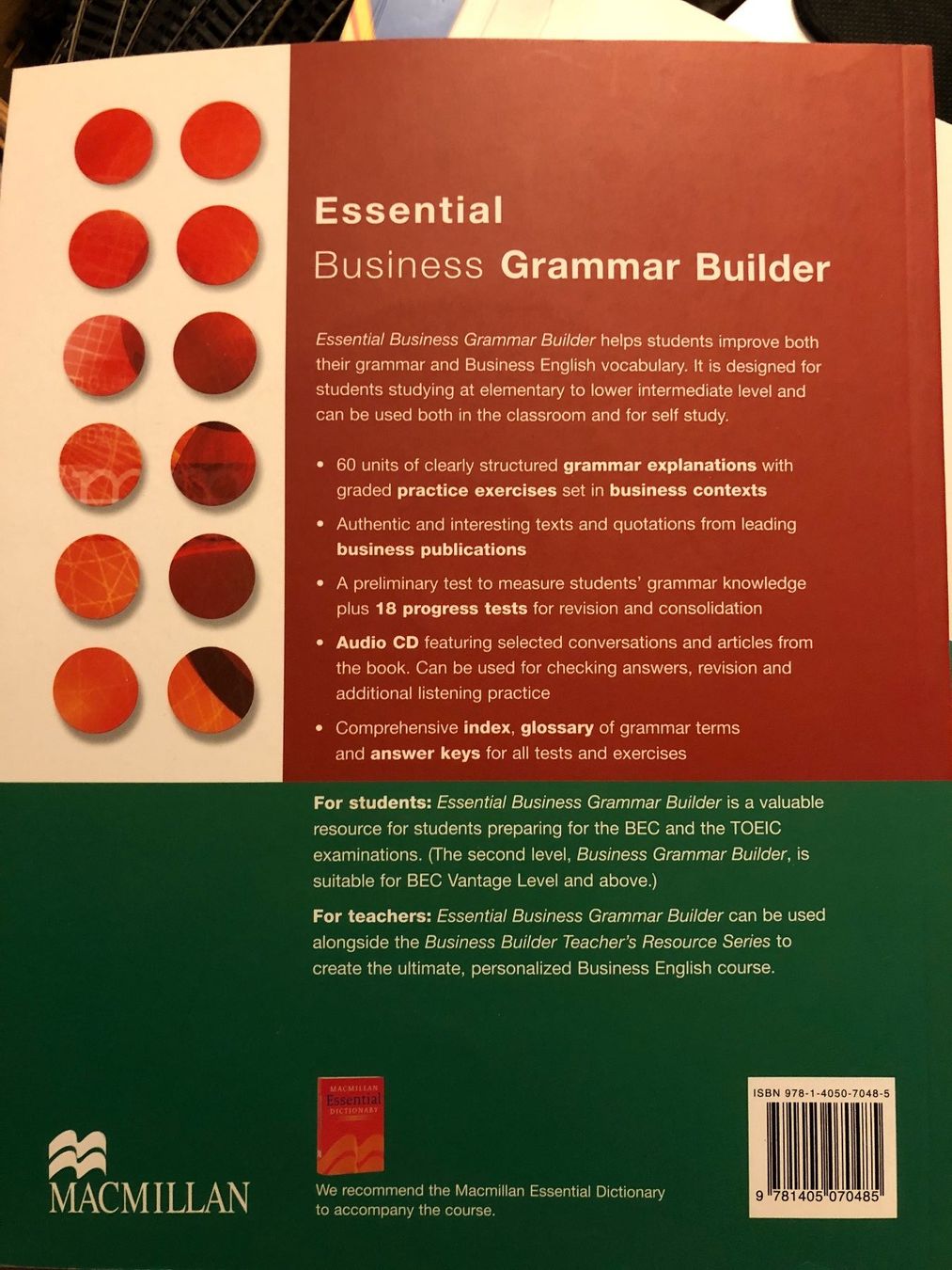 Libri: Essential Buisiness Grammar Builder – Nuovo (secondo la descrizione) da Wetzikon ZH venduto da OBJRS 1