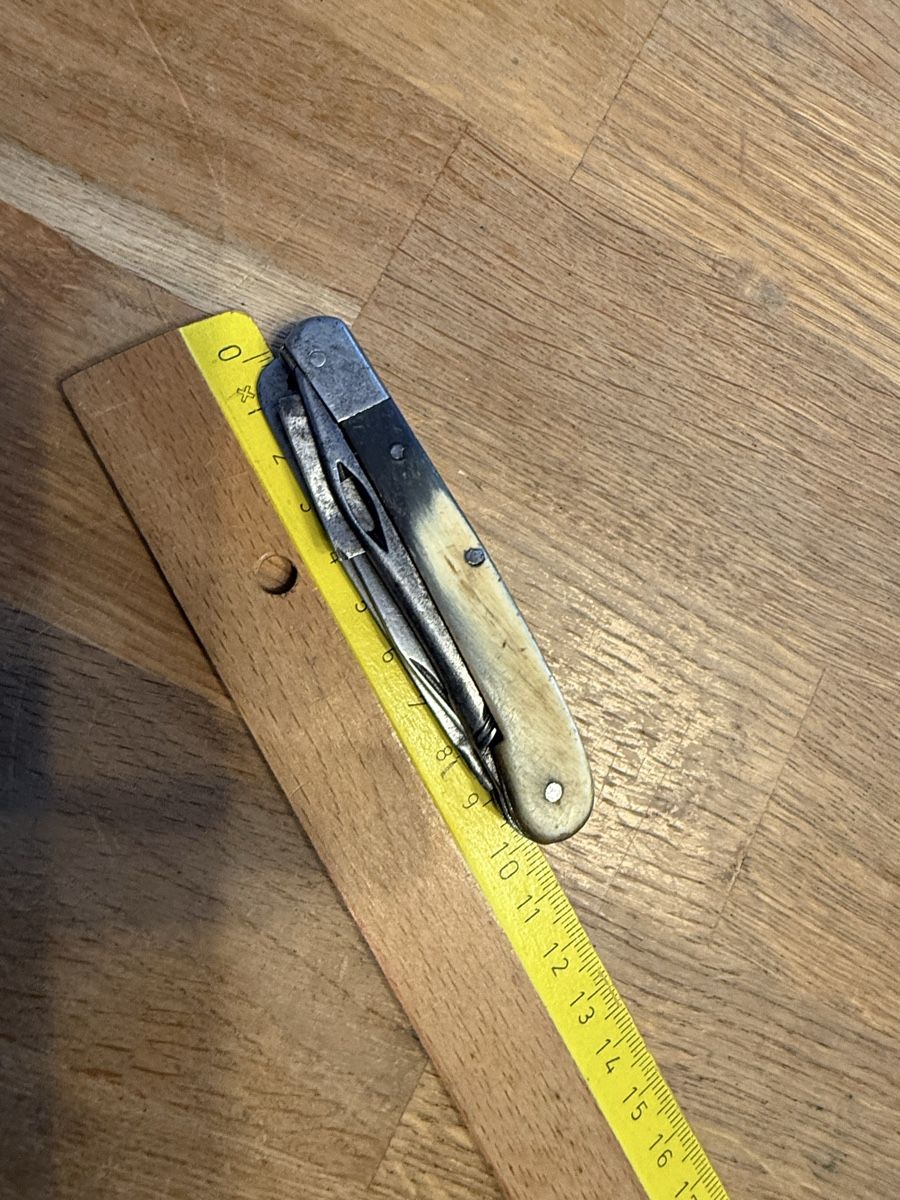 Coltelli tascabile: Antikes Taschenmesser Bauernmesser mit Defekt – Usato da Goldach venduto da Messerguru 8