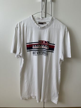 Napapijri T-Shirt, Grösse L, weiss, Top Zustand!