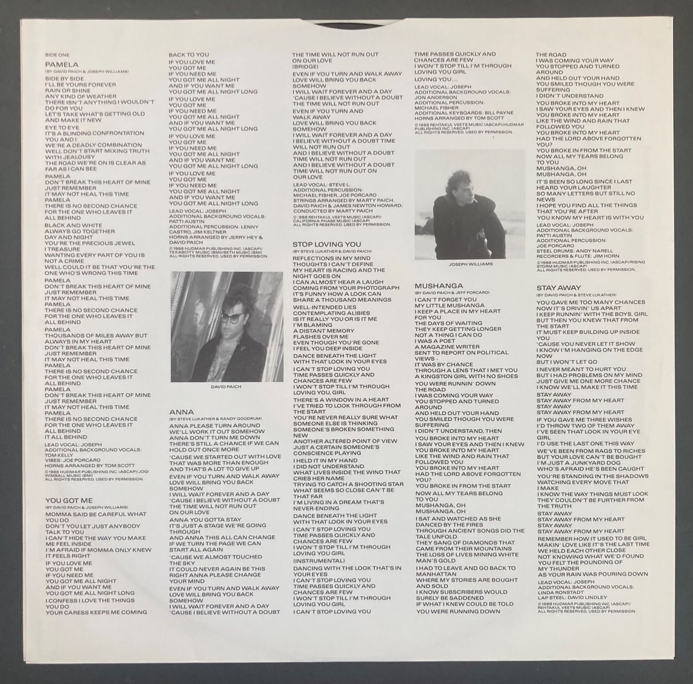 Vinyles: TOTO - THE SEVENTH ONE – D'occasion à Poliez-Pittet par Newtown-Records 2