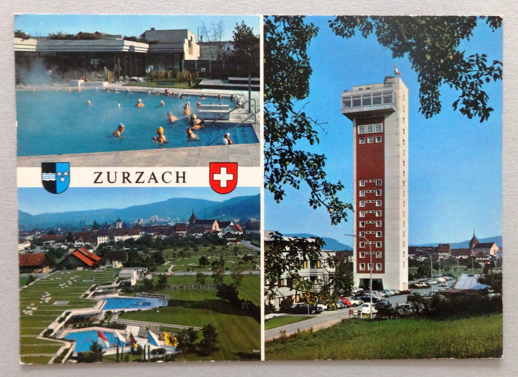 Cartoline postali: Zurzacher Thermalquelle AG – Usato da Fétigny venduto da Billy2miny
