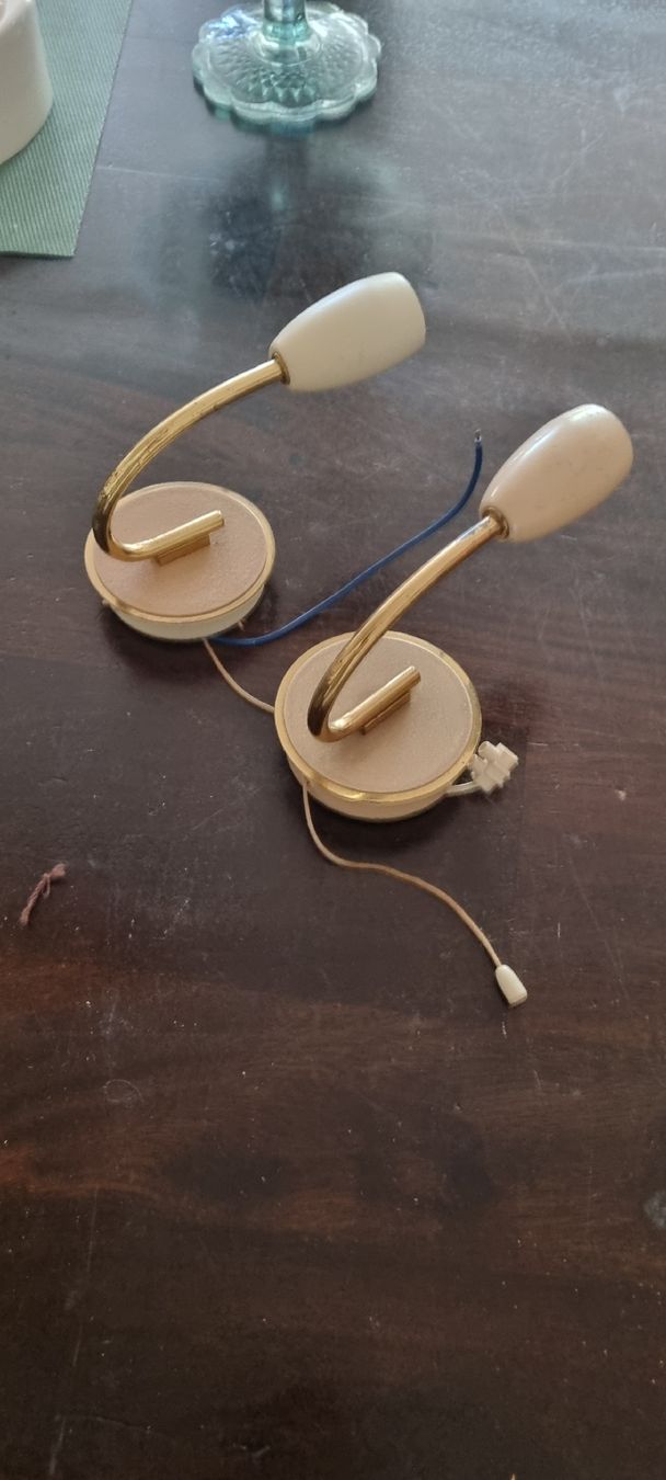 Lampade: 2x Vintage Designer Wandleuchter – Usato da Basel venduto da Jcva 4