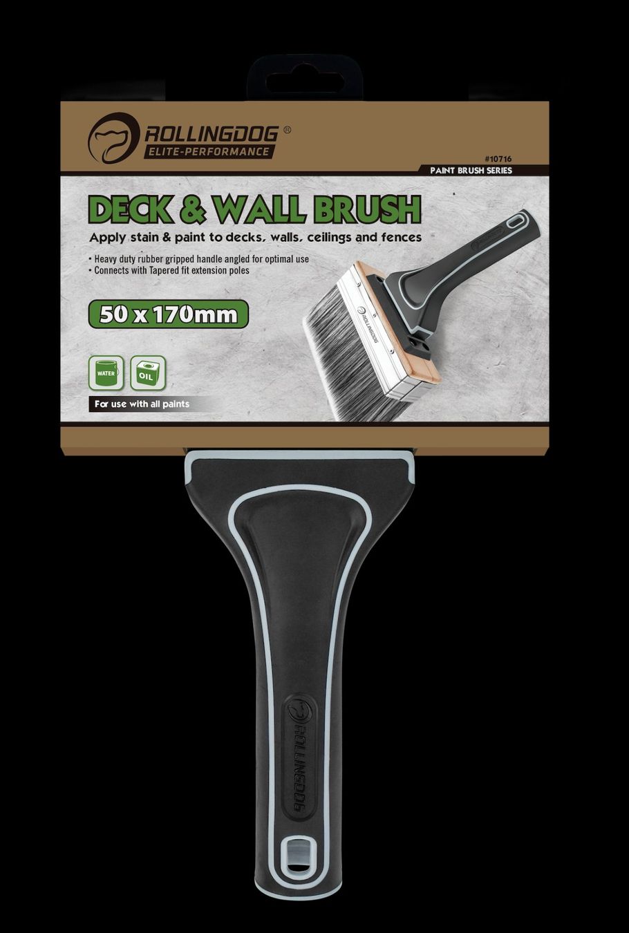 Pinsel: THE MOLOSSUS™Deck & Wall Brush – Neu und originalverpackt aus Riehen von Trakkstore 3