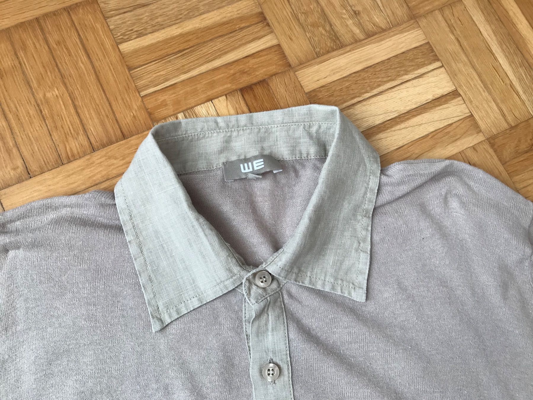 Maglioni & Felpe: Herren Pullover mit Hemdkragen Leinen von WE beige - P 3.40 – Usato da Emmenbrücke venduto da Hathor123 1