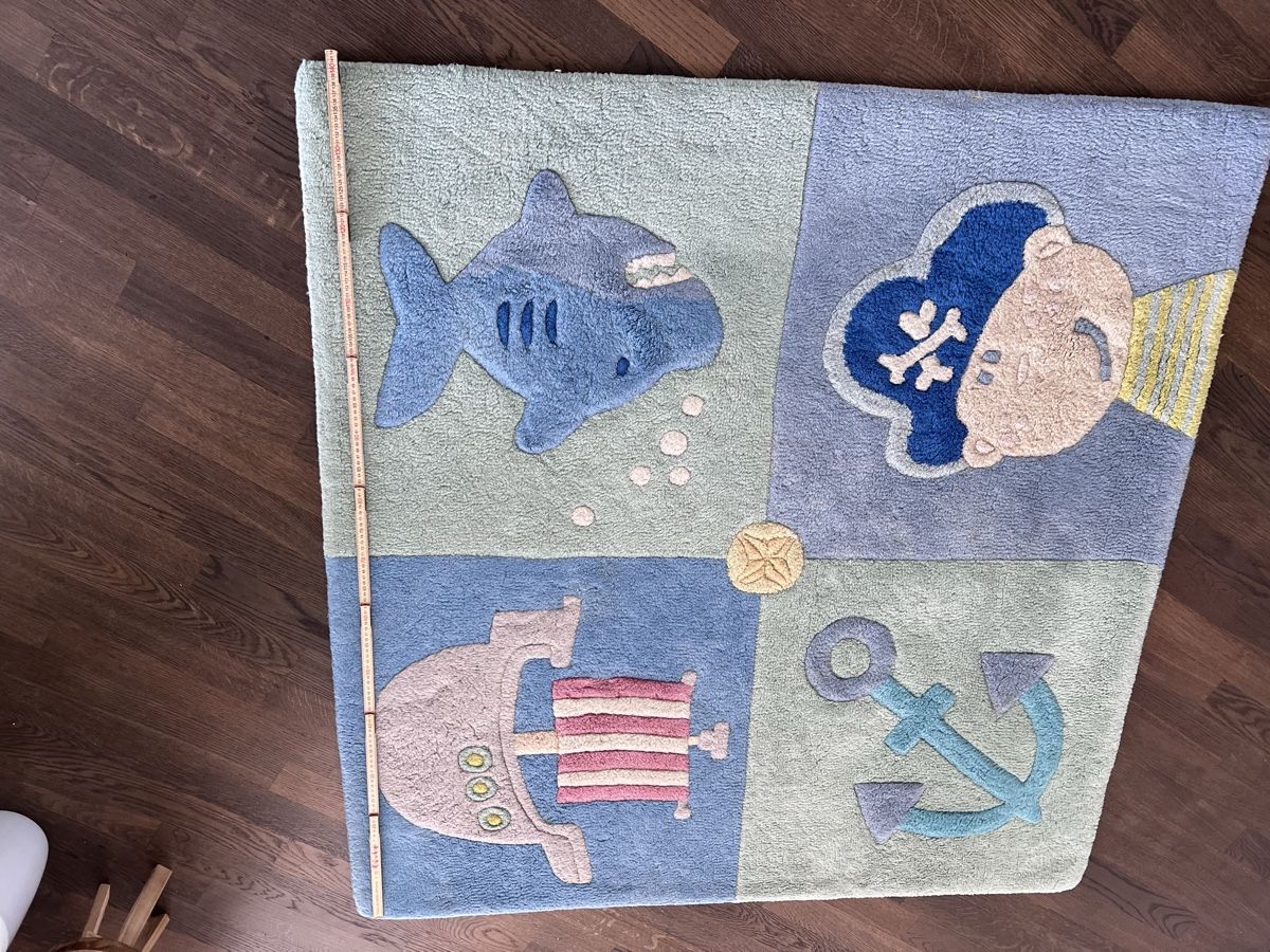 Haba Tappeti: Cooler Kinderzimmer Teppich Pirat. Haba – Usato da Rupperswil venduto da Patrezka 1