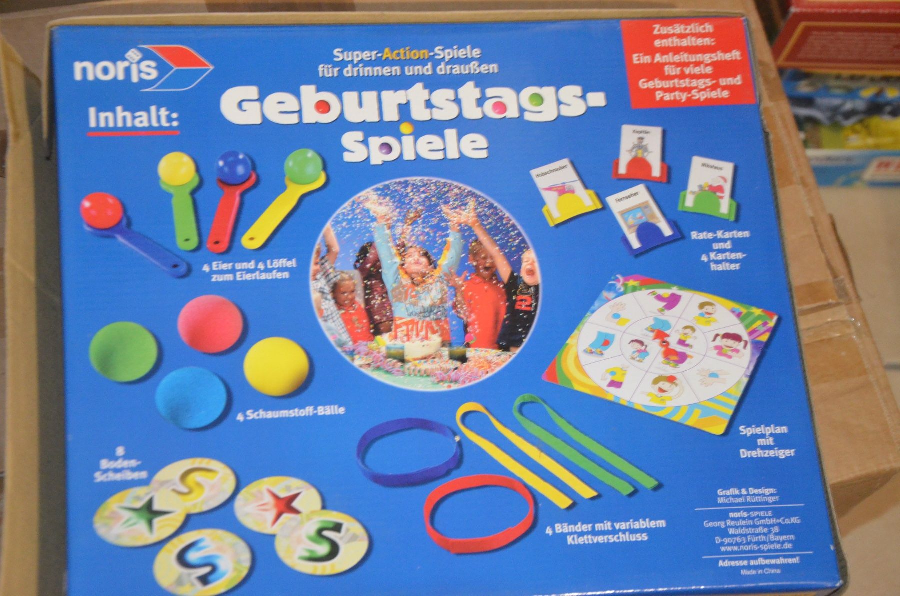 Giochi: JEUX - SPIEL GEBURSTAG – Usato da Chiasso venduto da Dolly015 1