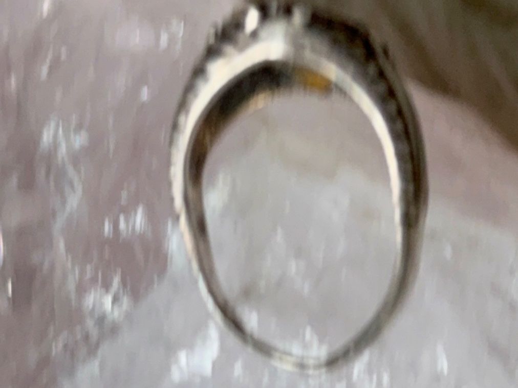 Anelli: Vintage Silberring 925 mit schwarzem Stein – Usato da Istighofen venduto da Ringparadies 2