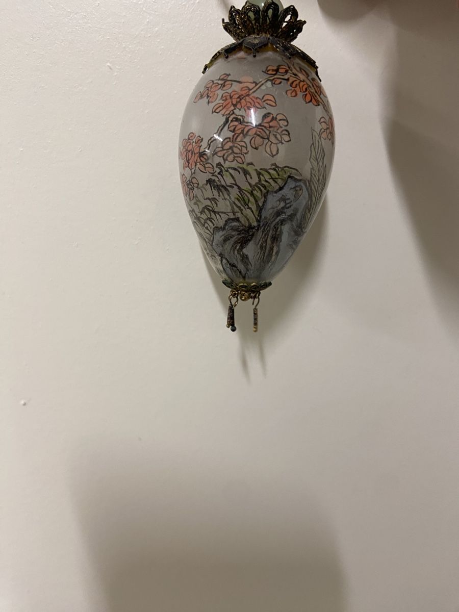 Figurines: Chinesische -Ei mit Malerei  – D'occasion à Dietikon par brocki-eyra 5