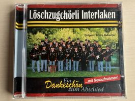 Löschzugchörli Interlaken CD "Dankeschön zum Abschied"